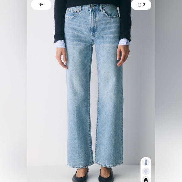 Aritzia Denim - ARITZIA denim forum Farrah high rise wide leg jean